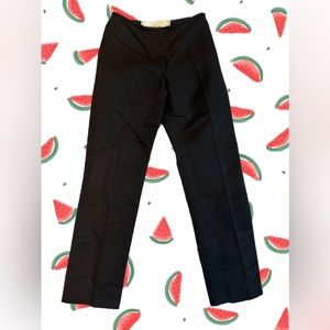 🛍️LANVIN 🛍️ FLASH SALE $30 LANVIN Satin Straight Leg Trousers Pants Black